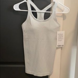Brand new, never worn, tags on, Lululemon Tank.